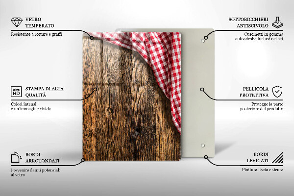 Kryt na sporák Drevený stôl