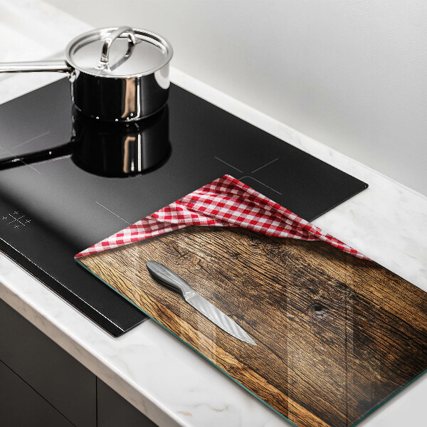 Kryt na sporák Drevený stôl