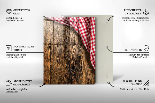 Kryt na sporák Drevený stôl