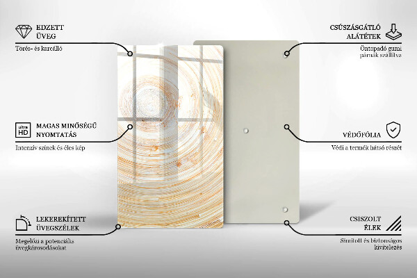 Kryt na sporák Textúra dreva