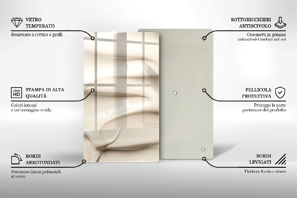 Kryt na sporák Krémová zmrzlina