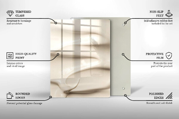 Kryt na sporák Krémová zmrzlina