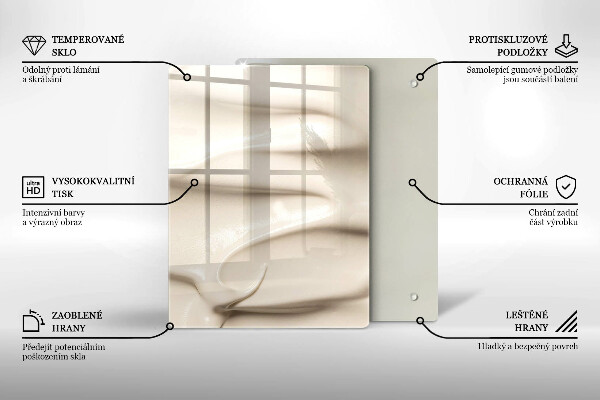 Kryt na sporák Krémová zmrzlina