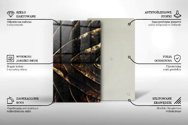 Kryt na sporák Zlatý list