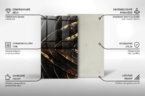 Kryt na sporák Zlatý list