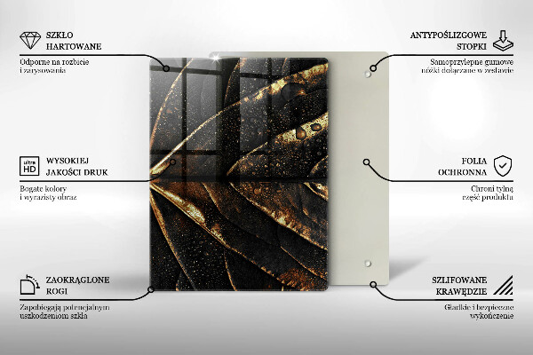 Kryt na sporák Zlatý list