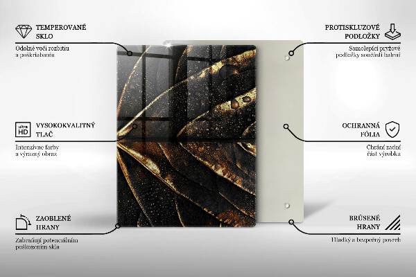 Kryt na sporák Zlatý list