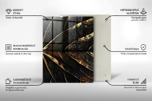 Kryt na sporák Zlatý list