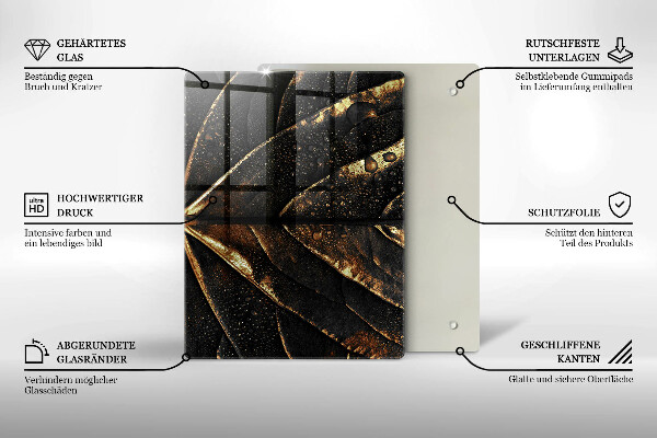 Kryt na sporák Zlatý list