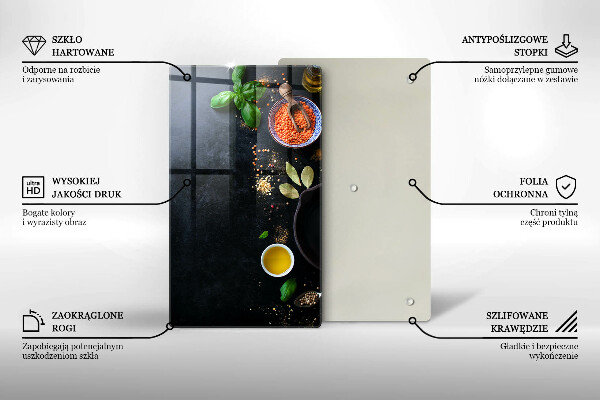 Kryt na sporák Misky s korením