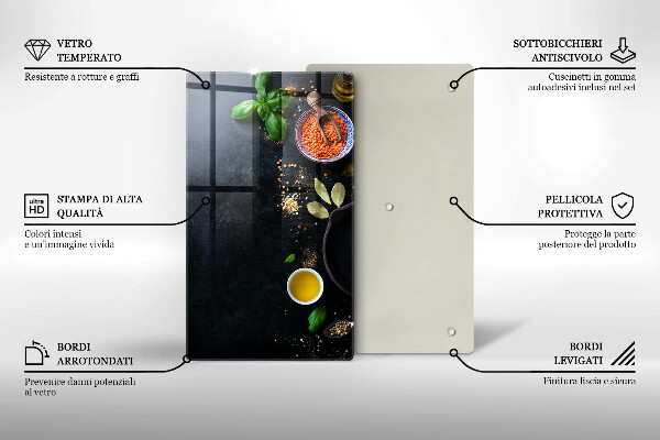 Kryt na sporák Misky s korením