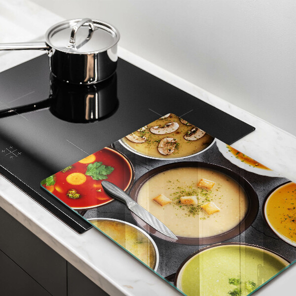 Kryt na sporák Farebné polievky