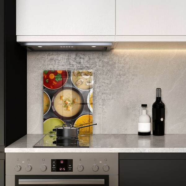 Kryt na sporák Farebné polievky