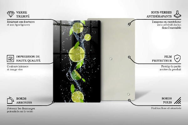 Kryt na sporák Šťavnaté limetky vo vode