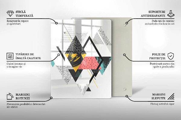 Kryt na sporák Abstraktné trojuholníky