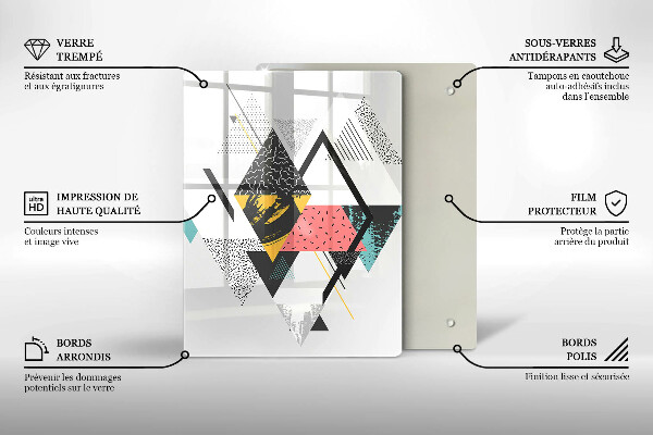 Kryt na sporák Abstraktné trojuholníky