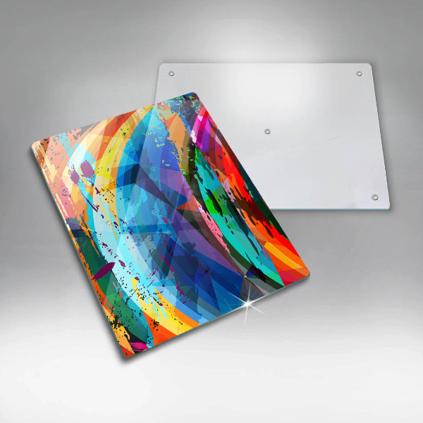 Kryt na sporák Farebné škvrny od farby