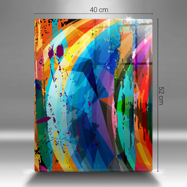 Kryt na sporák Farebné škvrny od farby