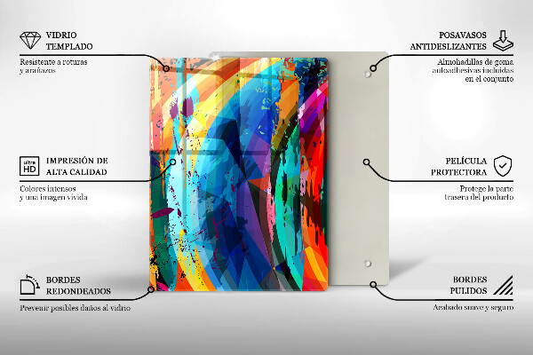 Kryt na sporák Farebné škvrny od farby