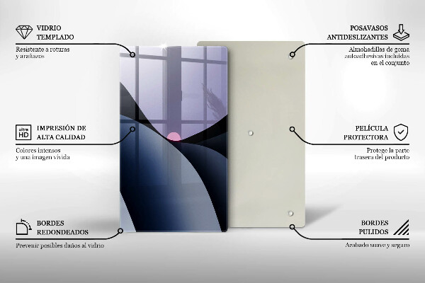 Kryt na sporák Abstraktné tvary