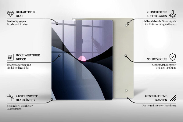 Kryt na sporák Abstraktné tvary