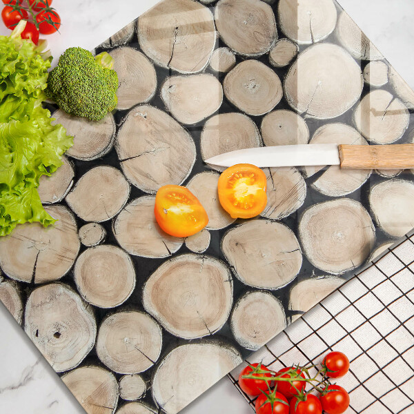 Kryt na sporák Drevené kmene stromov