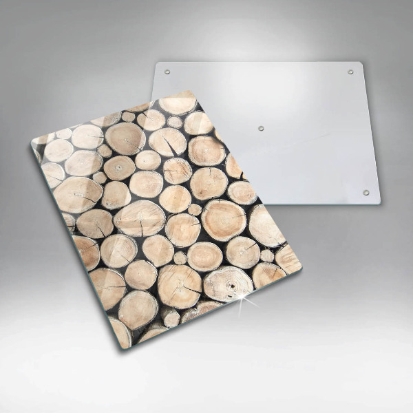 Kryt na sporák Drevené kmene stromov