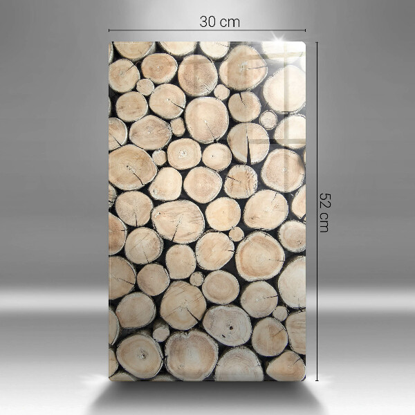 Kryt na sporák Drevené kmene stromov