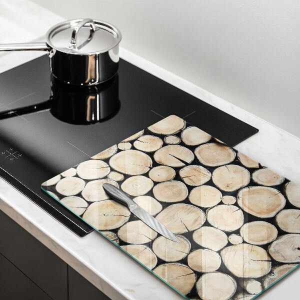 Kryt na sporák Drevené kmene stromov