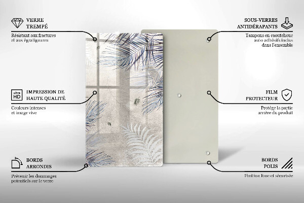 Kryt na indukčnú dosku Jemné listy