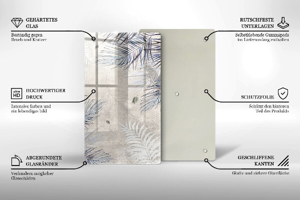 Kryt na indukčnú dosku Jemné listy