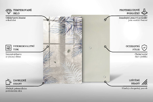 Kryt na indukčnú dosku Jemné listy