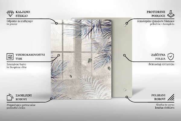 Kryt na indukčnú dosku Jemné listy