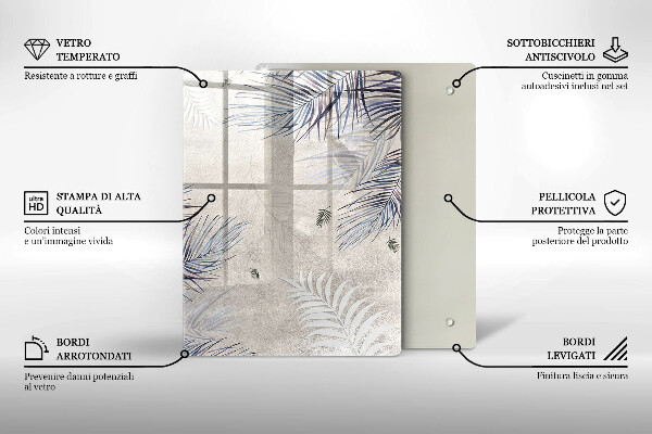 Kryt na indukčnú dosku Jemné listy