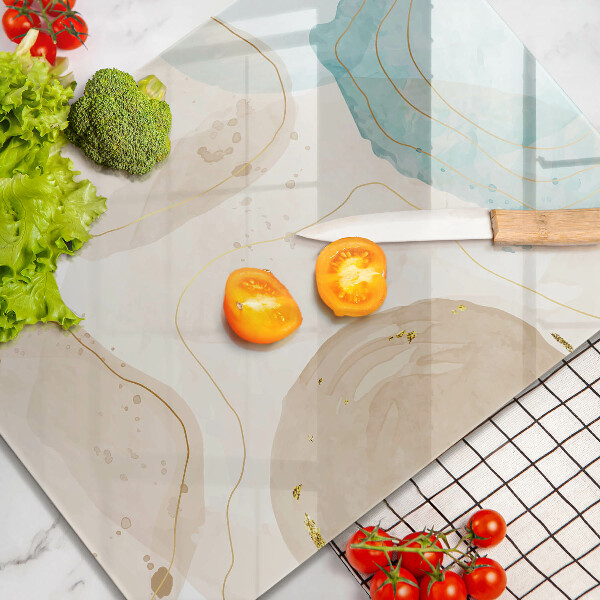 Kryt na sporák Boho škvrny a zlato