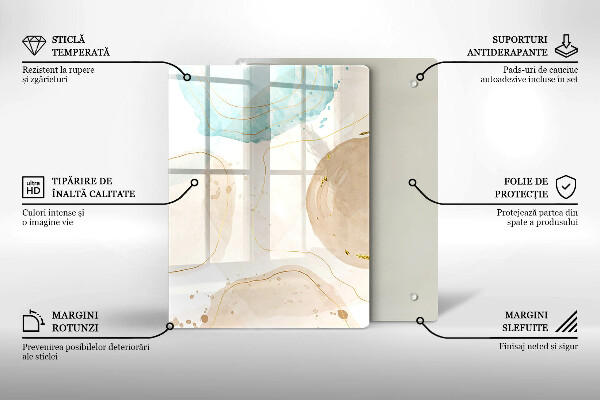 Kryt na sporák Boho škvrny a zlato