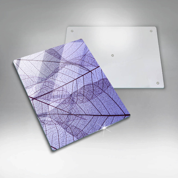 Kryt na sporák Listy so žilami