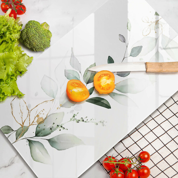 Kryt na sporák Akvarelové listy