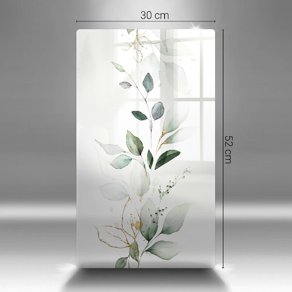 Kryt na sporák Akvarelové listy