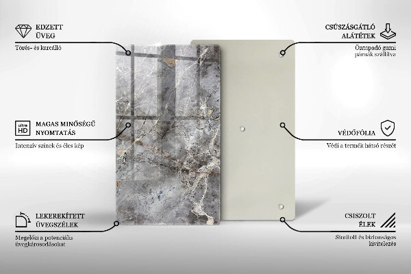 Kryt na sporák Textúra kameňa