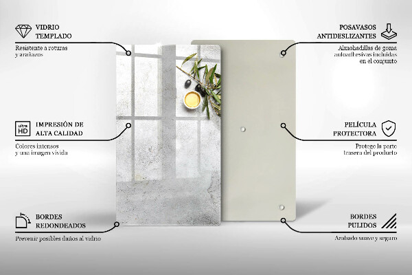 Kryt na sporák Olivy na betóne