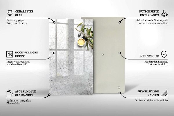 Kryt na sporák Olivy na betóne