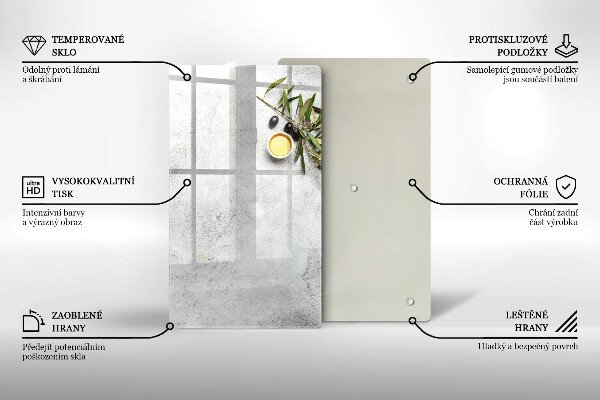 Kryt na sporák Olivy na betóne