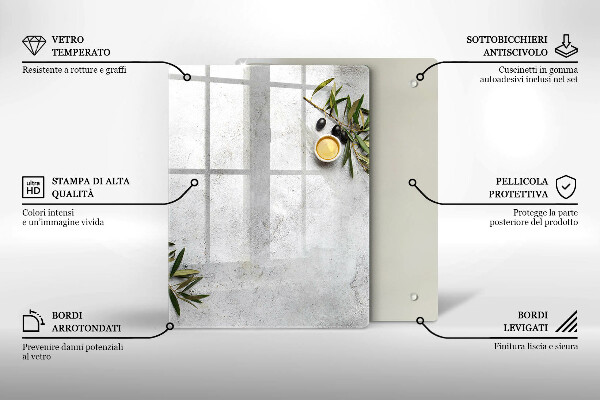 Kryt na sporák Olivy na betóne