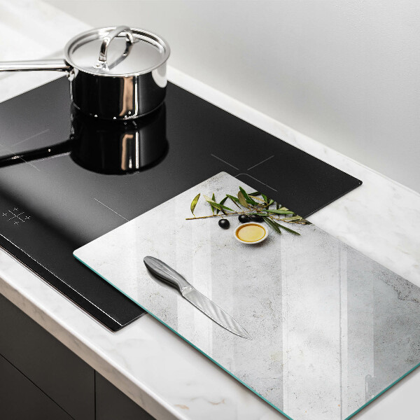 Kryt na sporák Olivy na betóne