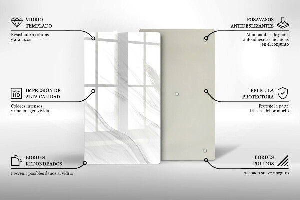 Kryt na sporák Jemný mramor