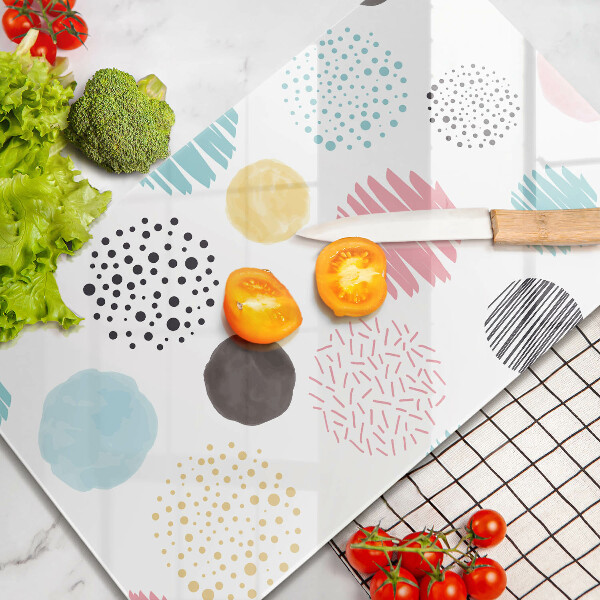 Kryt na sporák Maľované tvary