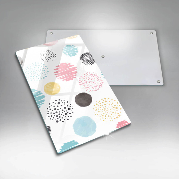 Kryt na sporák Maľované tvary