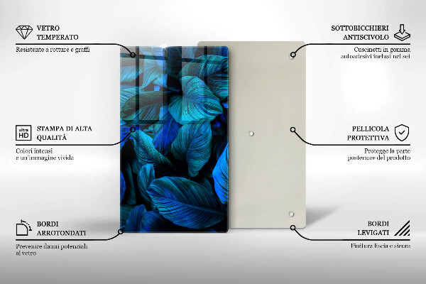 Kryt na sporák Listy vegetácie džungle