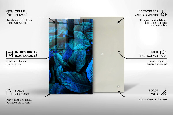 Kryt na sporák Listy vegetácie džungle